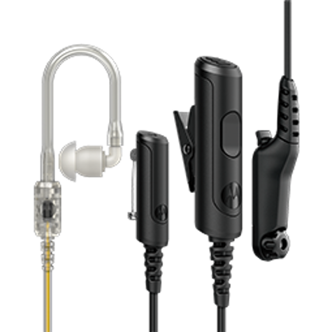 3-Wire Surveillance Kit, with Audio Translucent Tube