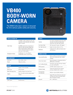 VB400 Specifications