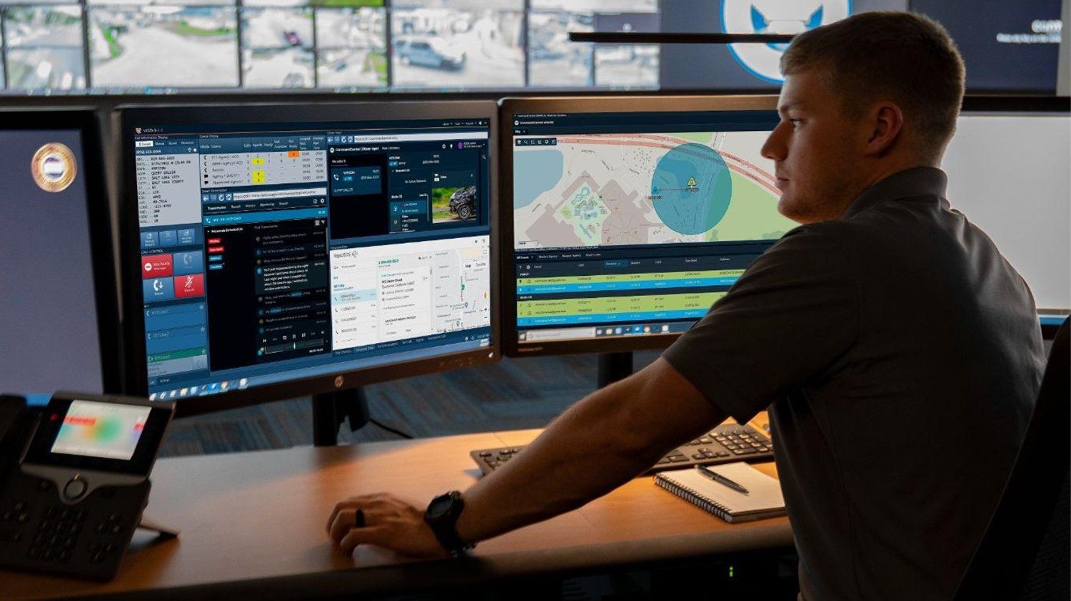 VESTA emergency call handling